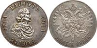 Russland Rubel-Gangut 1914 Nikolaus II, Rubel-GANGUT 1914, RR Min. Kratz... 22,106.36 £21,239.41 £ free shipping