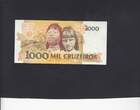 Brazil 1.000 Cruzeiros 1990 P.231b UNC