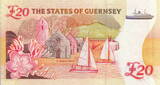 Guernsey 20 Pounds 1996 P.58 UNC