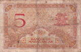 Madagascar 5 Francs 1937 P.35 F