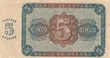 Spain 5 Pesetas 1938 P.110 UNC-