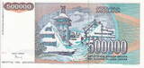 Yugoslavia 500.000 Dinara 1993 P.119 UNC