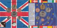 Great Britain 18,85 Ecu ORIGIN.SET(7) SCH.201- -