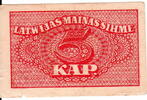 Latvian 5 Kapeikas P.9 -
