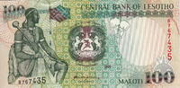 Lesotho 100 Maloti P.19a -
