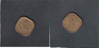India(British) 1/2 Anna GEORGIUS VI KM.534B.2 -