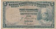 Albania 5 Franka P.2b -
