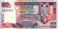 Sri Lanka 20 Rupees P.109 -