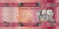 Sudan South 5 Pound P.6 -
