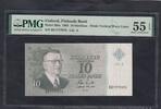 Finland 10 Markkaa Litt.A PMG 55 P.104a -