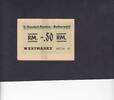 Buchenwald 50 Wertmarke P.01 -