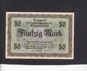 Memel 50 Mark tear 1 cm P.7 -