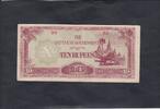 Burma 10 Rupees P.16a -