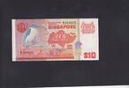Singapore 10 Dollars P.11a -