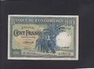 Belgian Congo 100 Francs stain P.17f -