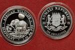 Somalia 100 Shilling 2011 Somalia Elephant1 Unze Silber 2011 BU 43.30 £  +  6.24 £ shipping