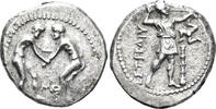 GREEK AR Stater Pamphylia, Aspendos. Circa 330-250 BC. (10.52g, 24mm). Tekin Series 5 -
