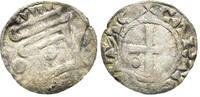 MIDDLE AGES AR Obol France. Provincial. Blois (comté). Anonymous Circa 1037-1089/90. (0.36g, 13mm). Poey d'Avant 1737 -