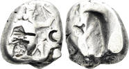 GREEK AR Siglos Achaemenid Empire. Time of Darios II. Circa 425-405 BC. (5.34g, 15.5mm). Sardeis mint. Traité II-2, 9 -