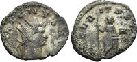 ROMAN AE Antoninianus Gallienus. 253-268 AD. (3.27g, 20mm). Rome mint. Struck 264/5 AD. MIR 595a -