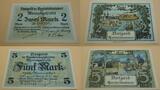 Deutsches Reich - Memelgebiet 1/2-1-2-5-10-20-50-100 Mark 1922 Notgeld der Handelskammer des Memelgebiets EF