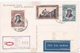 Deutsches Reich 1933-1945 Propaganda-Postkarte A.H. und Mussolini während der Flottenparade