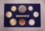 China KMS 1981 Jahr des Hahns - Münz-Set - Shanghai Mint Proof in Originalverpackung