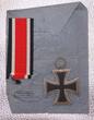 3.Reich 1933-1945 Eisernes Kreuz 2.Klasse 1939 am Band mit Verleihungstüte (52)  -Selten-