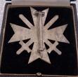 3.Reich 1933-1945 Kriegsverdienstkreuz 1. Klasse mit Schwertern 1939 im Etui (84)