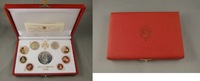 Vatikan KMS mit Silbermedaille VATIKAN KURSMÜNZENSATZ 2008 mit Silbermedaille im Etui PP -