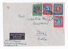 BRD Brief Brief mit 4 Briefmarken "100 Jahre Deutsche Briefmarke" -