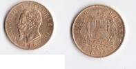 Italien Victor Emanuel II. 20 Lire 1865 vz