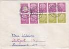 BRD div. HBl.6 auf Brief -