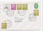 BRD, Berlin div. 2x Brief mit Zusammendrucken -