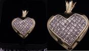   Großer Diamant-Herzanhänger in Gold  Expertise Dr. Heide Rezepa-Zabel ... 2,774.24 £1,664.54 £  +  shipping