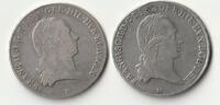 Österreich 2x Kronentaler 1794 M; 1797 B Franz II. ss 171.66 £  +  32.07 £ shipping