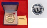 Frankreich 100 F Frankreich 100 F Silber 1993 -Porte de Brandenbourg- -