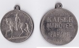 Kaiserreich Erinnerungsmedaille -Kaisermanöver und Parade 1893- Wilhelm II. -