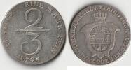 Mecklenburg-Schwerin, Altdeutschland 2/3 Taler 1795 Friedrich Franz I. 1... 128.31 £  +  32.07 £ shipping