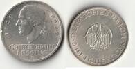 Weimarer Republik 3 RM 1929 F Lessing ss-vz 42.91 £  +  8.58 £ shipping