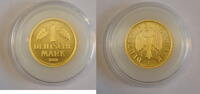 BRD 1 DM 2001 F 1 Deutsche Mark - Gedenkm&uuml;nze zum Abschied der Deutschen... 1,435.09 &pound;  +  shipping