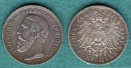Baden 5 Mark 1901 G Friedrich I. (1852-1907) ss/vz 125.71 £  +  8.58 £ shipping