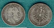 Preussen 2 Mark 1880 A Wilhelm I. s/ss 30.34 £  +  8.58 £ shipping