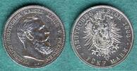 Preußen Friedrich III. (1888) 5 Mark 1888 A ss/vz