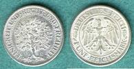 Weimarer Republik 5 Reichsmark 1928 J Kursmünze - Eichbaum vz/stgl 182.06 £  +  10.32 £ shipping