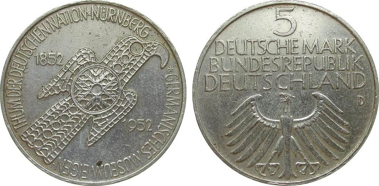 Deutschland 5. Бундесрепублик Дойчланд монеты. Bundesrepublik Deutschland 1975 монета. Германия 1952. Deutschland 1952.