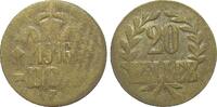 Kolonien und Nebengebiete 20 Heller -