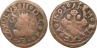 Europa (ohne €) 3 Cagliaresi Sardinien, Carlos II. von Spanien -