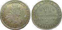 Altdeutschland bis 1871 1/6 Taler Lippe Simon Heinrich Adolf -
