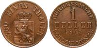 Altdeutschland bis 1871 1 Heller Hessen 1863 gereinigt, zaponiert, sehr ... 8.67 £  +  25.14 £ shipping